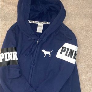 VS pink Zip Up